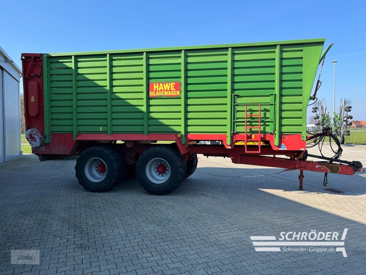 Häcksel Transportwagen za tip Hawe SLW 45 TN, Gebrauchtmaschine u Scharrel (Slika 4)