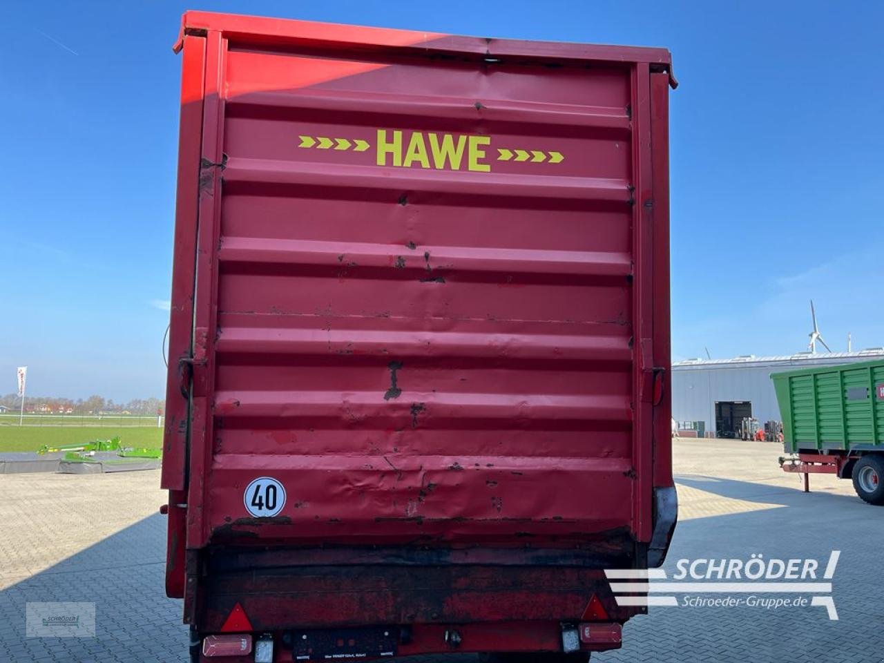 Häcksel Transportwagen za tip Hawe SLW 45 TN, Gebrauchtmaschine u Scharrel (Slika 5)