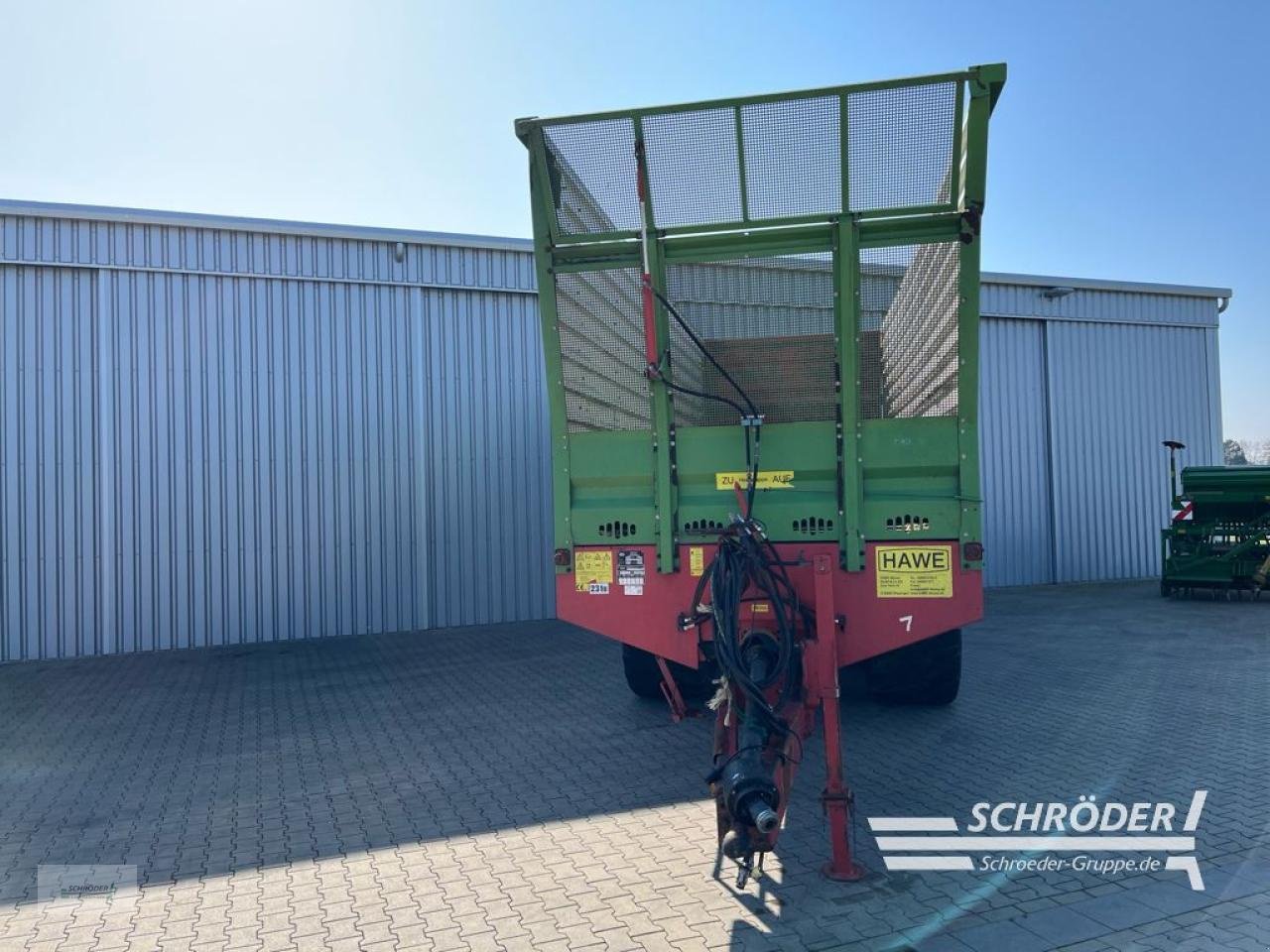 Häcksel Transportwagen za tip Hawe SLW 45 TN, Gebrauchtmaschine u Scharrel (Slika 8)