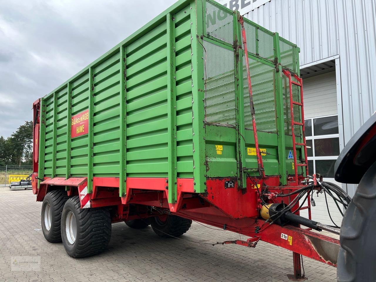 Häcksel Transportwagen typu Hawe SLW30TN, Gebrauchtmaschine v Twist - Rühlerfeld (Obrázek 4)