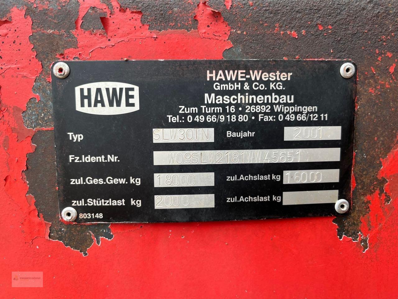 Häcksel Transportwagen typu Hawe SLW30TN, Gebrauchtmaschine v Twist - Rühlerfeld (Obrázek 12)