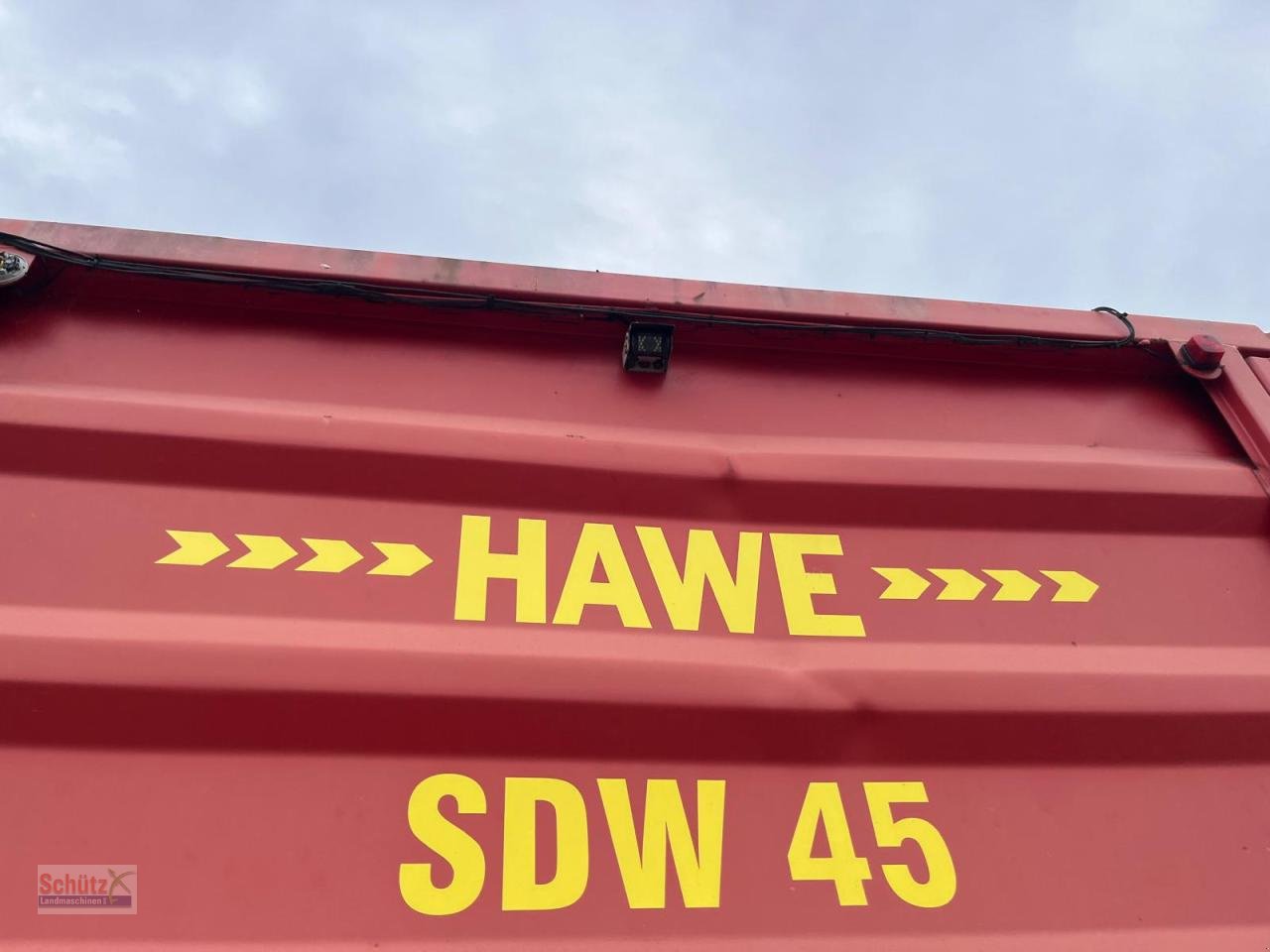 Häcksel Transportwagen του τύπου Hawe Tridem SDW 45T mit Heckentleerung, Gebrauchtmaschine σε Schierling (Φωτογραφία 5)