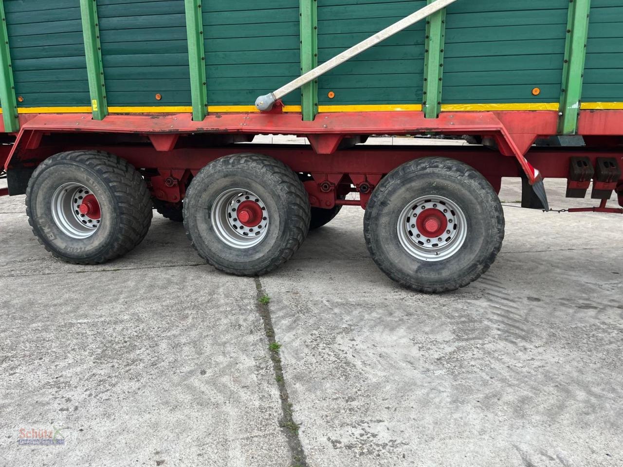 Häcksel Transportwagen του τύπου Hawe Tridem SDW 45T mit Heckentleerung, Gebrauchtmaschine σε Schierling (Φωτογραφία 10)