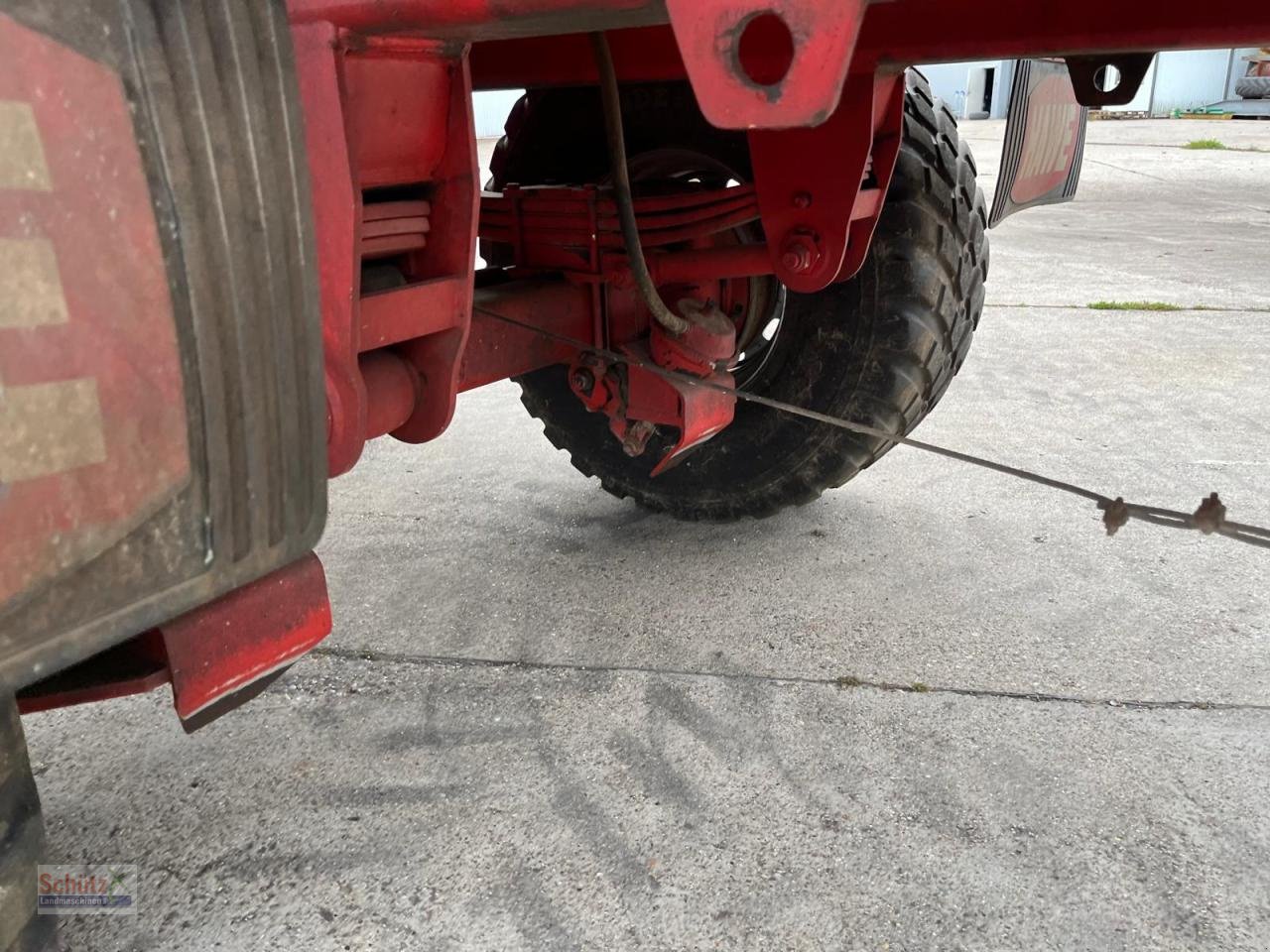 Häcksel Transportwagen του τύπου Hawe Tridem SDW 45T mit Heckentleerung, Gebrauchtmaschine σε Schierling (Φωτογραφία 11)