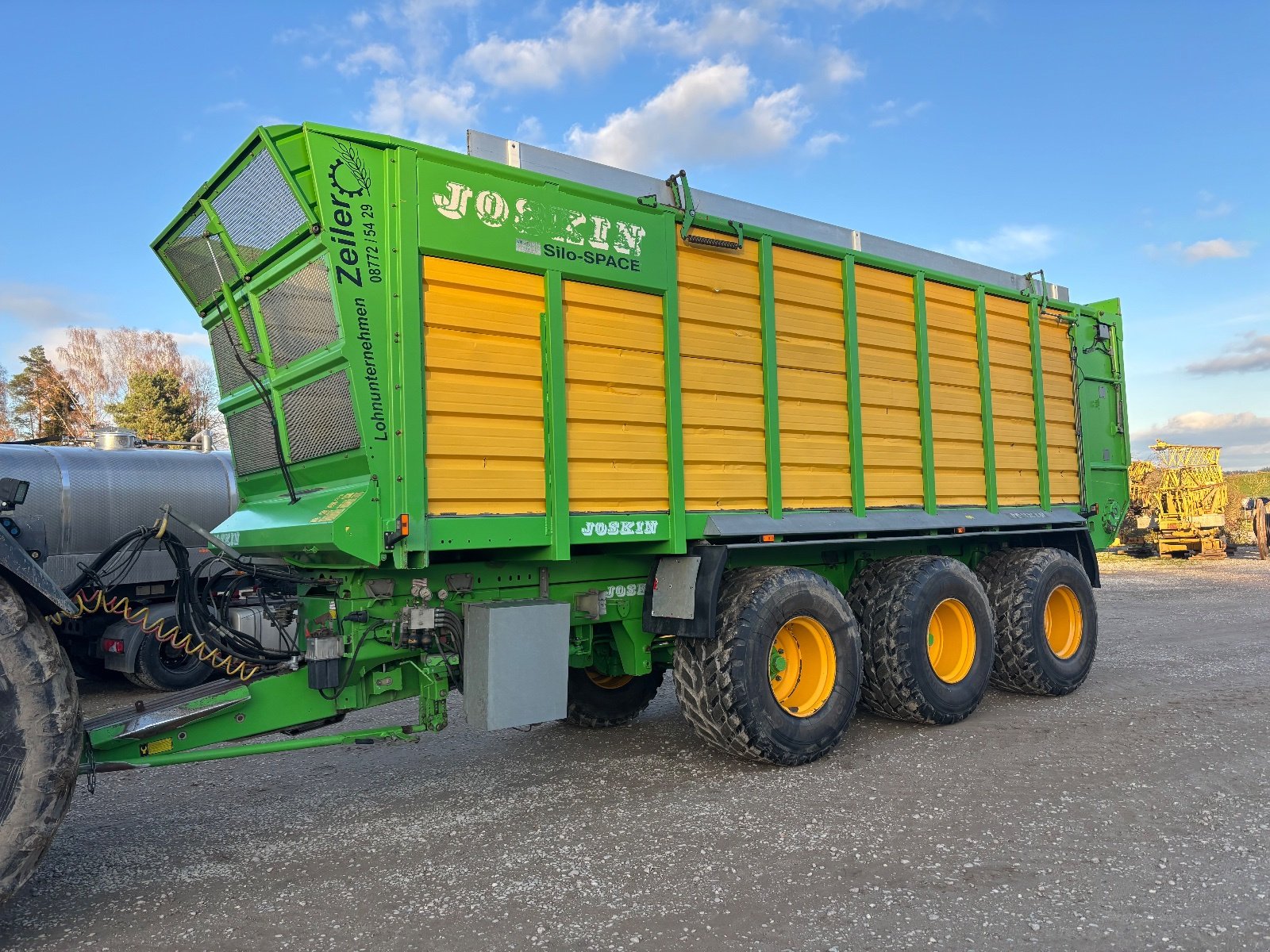 Häcksel Transportwagen of the type Joskin Silospace 24/45, Gebrauchtmaschine in Mallersdorf - Pfaffenberg (Picture 1)