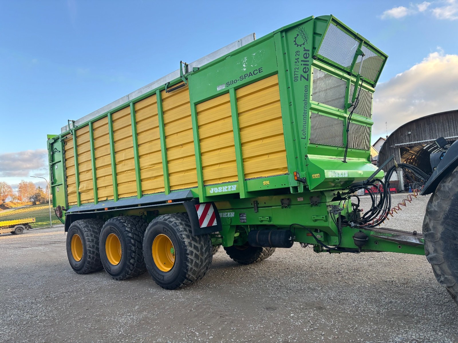 Häcksel Transportwagen of the type Joskin Silospace 24/45, Gebrauchtmaschine in Mallersdorf - Pfaffenberg (Picture 3)