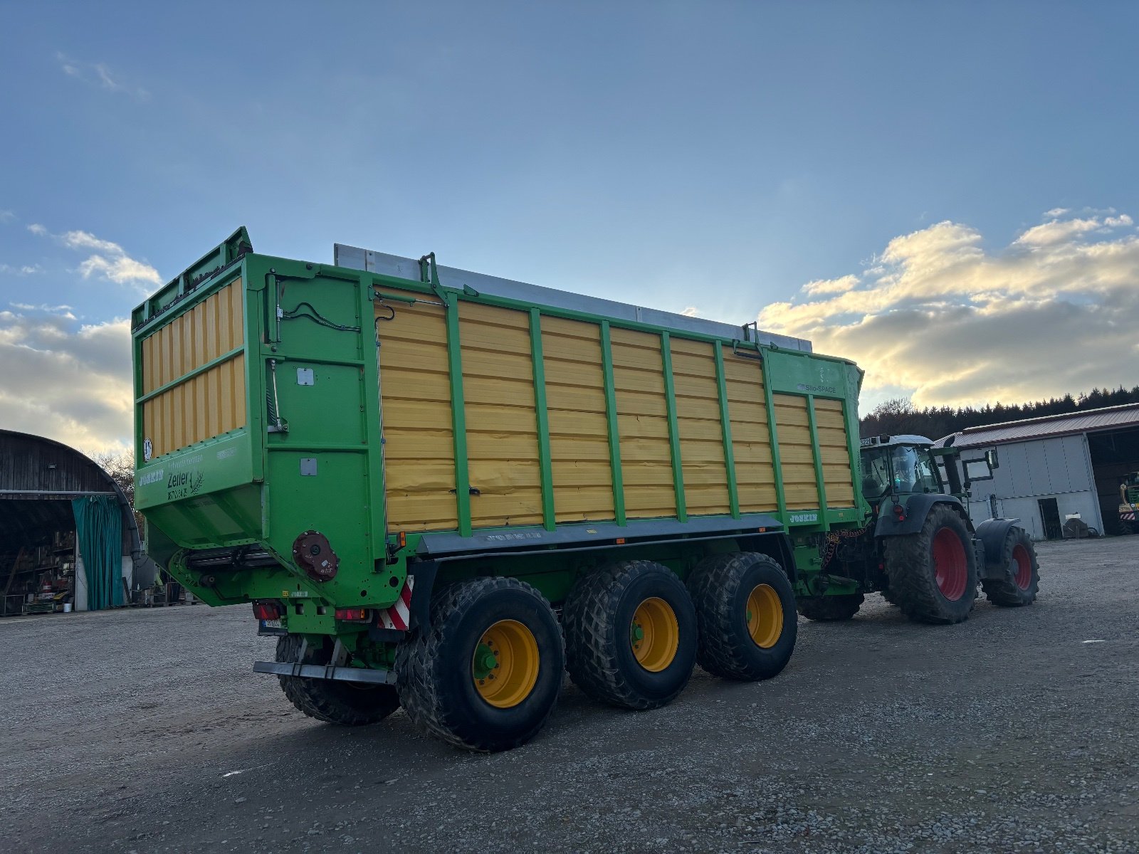 Häcksel Transportwagen of the type Joskin Silospace 24/45, Gebrauchtmaschine in Mallersdorf - Pfaffenberg (Picture 4)