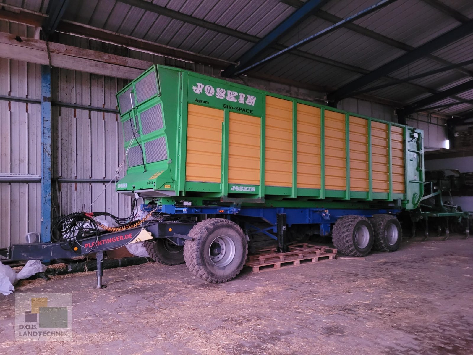 Häcksel Transportwagen des Typs Joskin Silospace 24/45, Gebrauchtmaschine in Langweid am Lech (Bild 5)