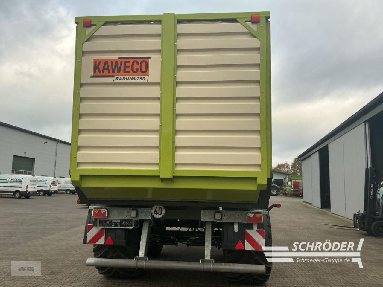 Häcksel Transportwagen typu Kaweco RADIUM 250, Gebrauchtmaschine v Lastrup (Obrázek 4)