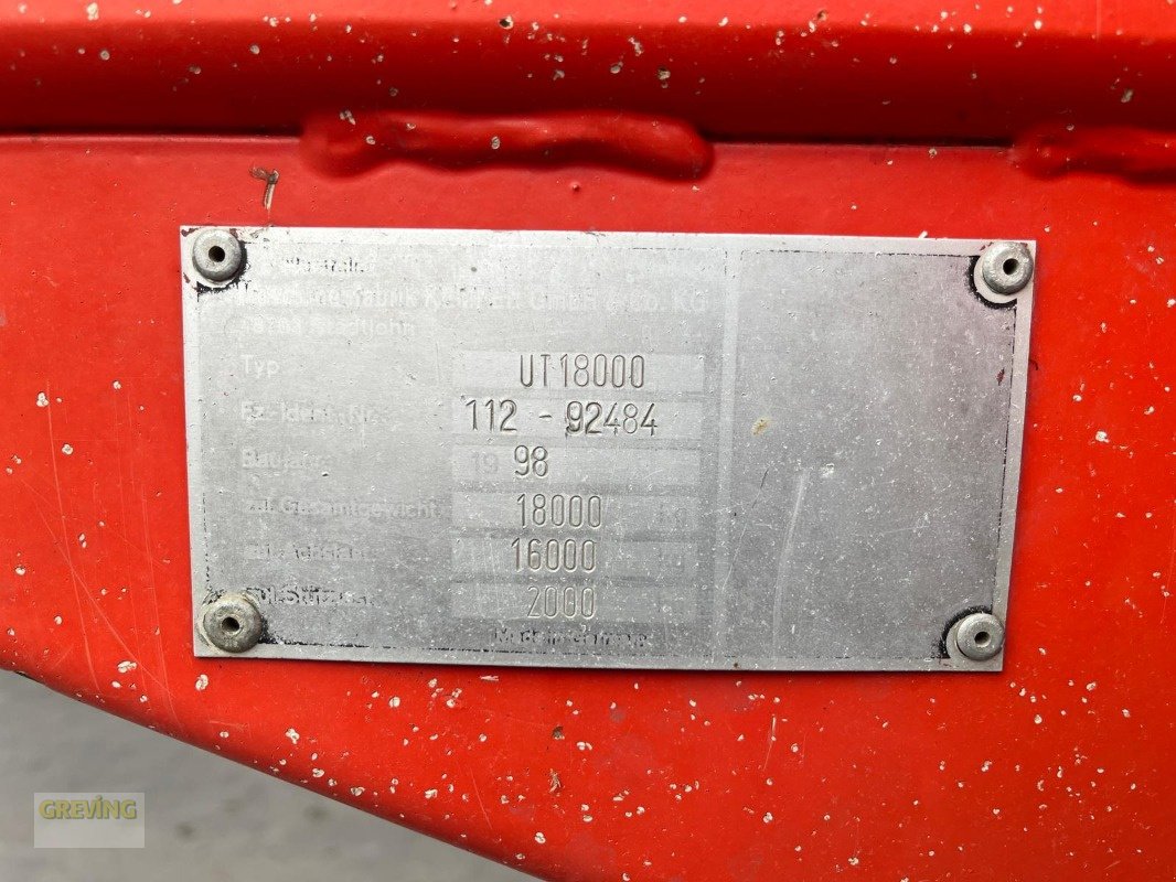 Häcksel Transportwagen of the type Kemper Unitrans 18000 Silagewagen, Gebrauchtmaschine in Ort - Kunde (Picture 12)