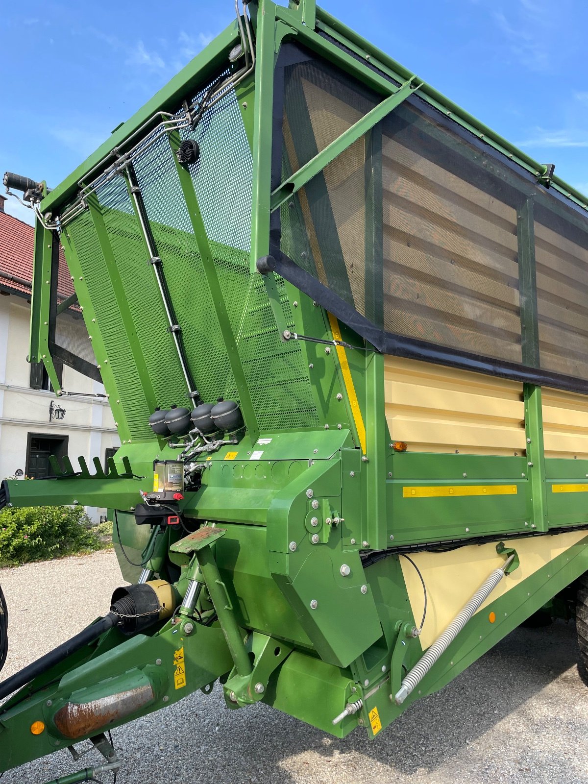 Häcksel Transportwagen Türe ait Krone -, Gebrauchtmaschine içinde Dasing (resim 2)