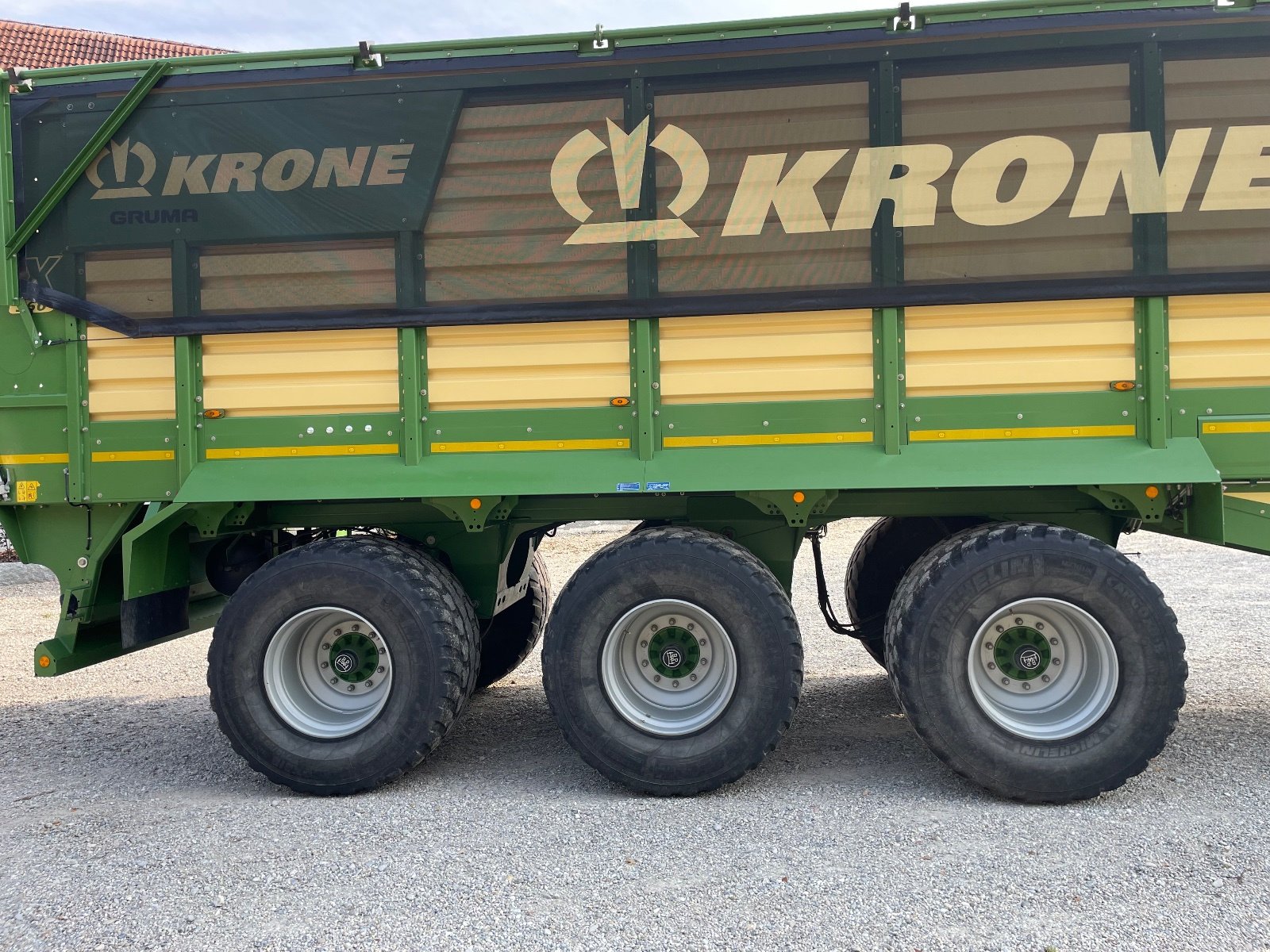 Häcksel Transportwagen Türe ait Krone -, Gebrauchtmaschine içinde Dasing (resim 4)