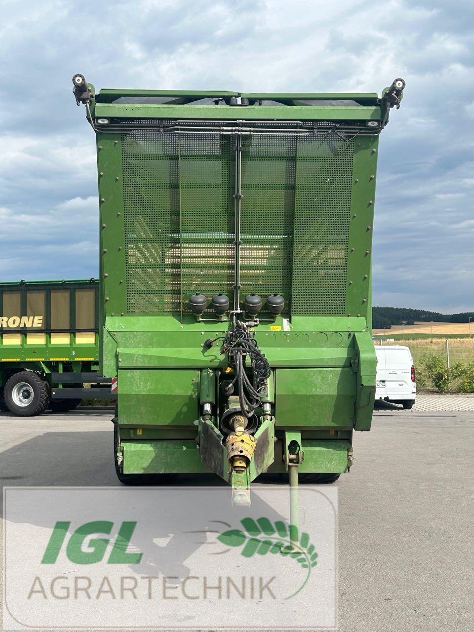 Häcksel Transportwagen del tipo Krone TX 460 D, Gebrauchtmaschine In Nabburg (Immagine 7)