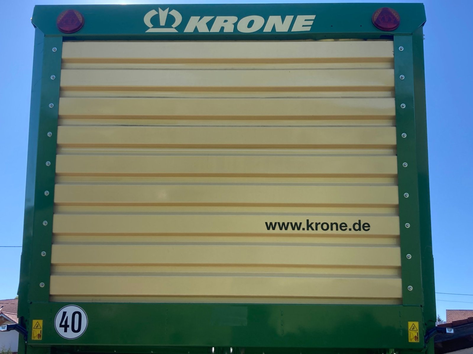 Häcksel Transportwagen of the type Krone TX 460 D, Gebrauchtmaschine in Aitrang (Picture 4)