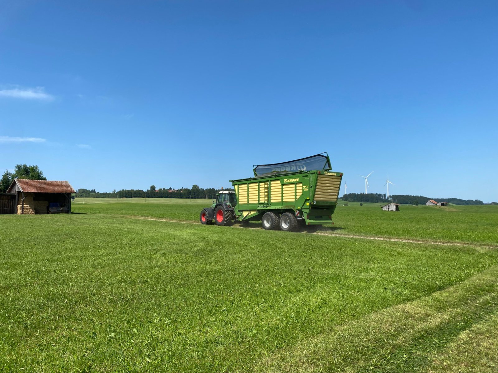 Häcksel Transportwagen of the type Krone TX 460 D, Gebrauchtmaschine in Aitrang (Picture 10)