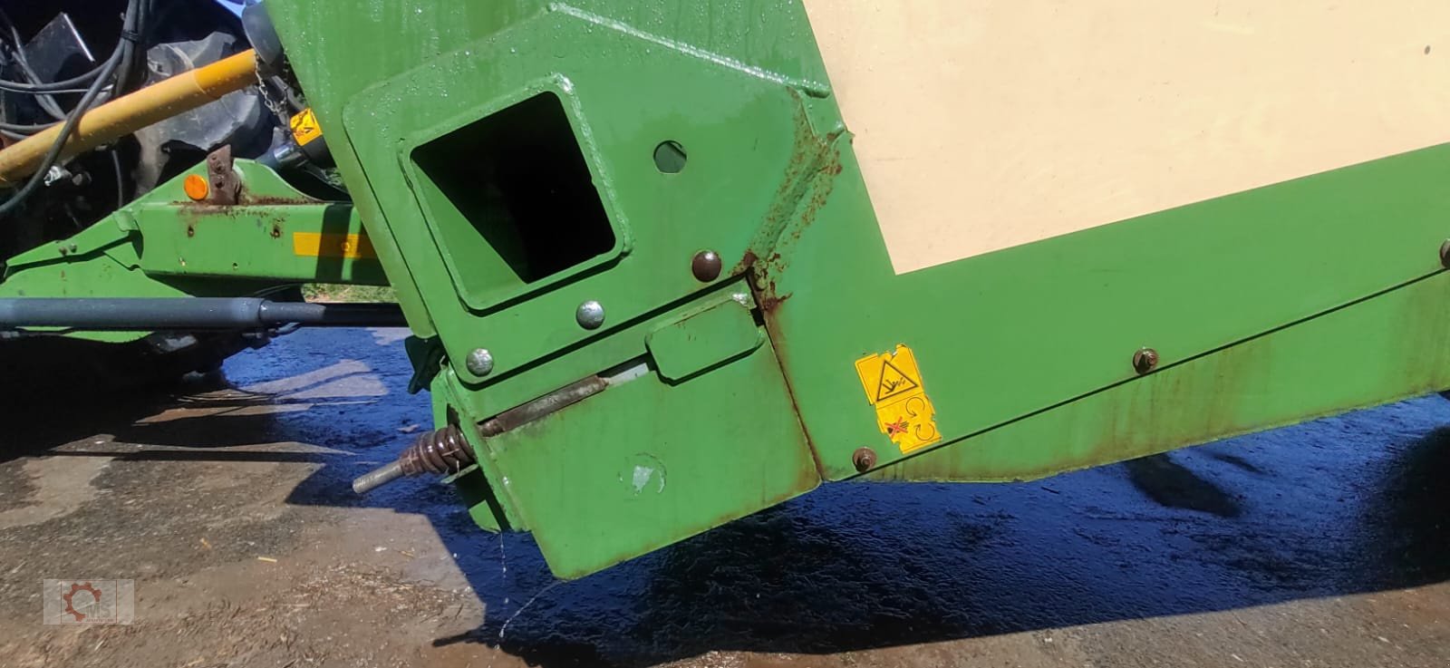 Häcksel Transportwagen des Typs Krone TX 460 Häcksel Transportwagen Zwangslenkung Kratzboden, Gebrauchtmaschine in Tiefenbach (Bild 4)