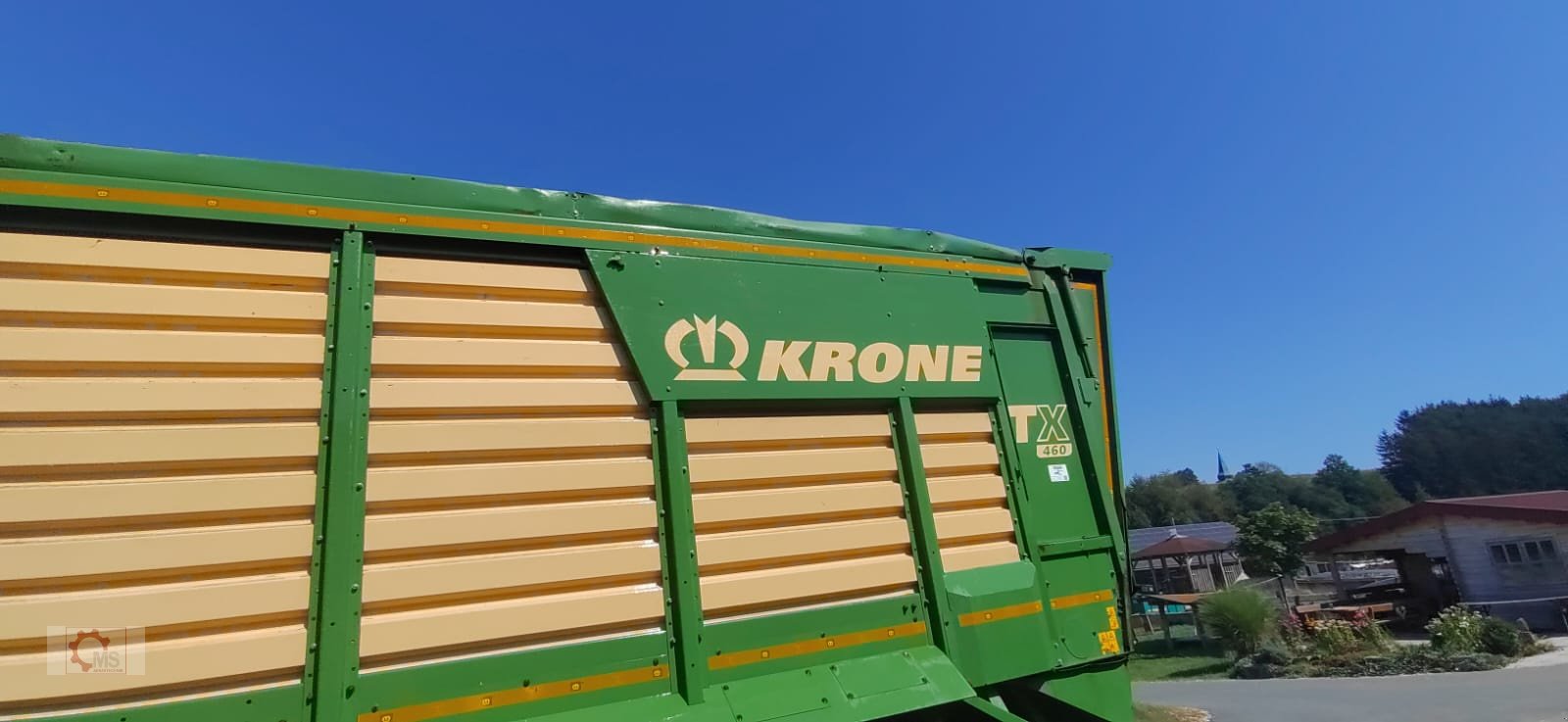 Häcksel Transportwagen des Typs Krone TX 460 Häcksel Transportwagen Zwangslenkung Kratzboden, Gebrauchtmaschine in Tiefenbach (Bild 25)