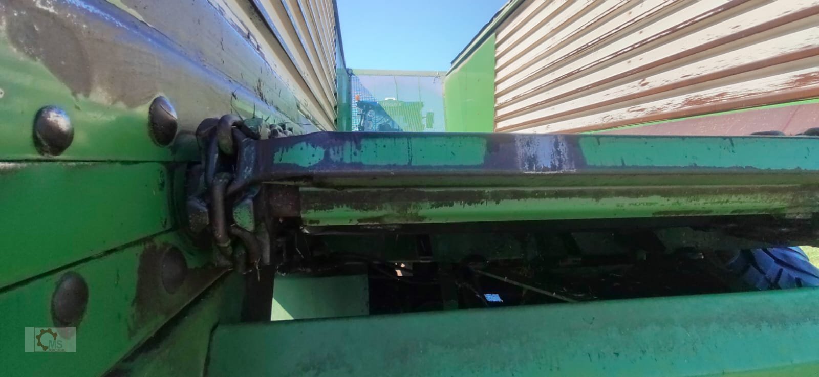 Häcksel Transportwagen za tip Krone TX 460 Häcksel Transportwagen Zwangslenkung Kratzboden, Gebrauchtmaschine u Tiefenbach (Slika 13)