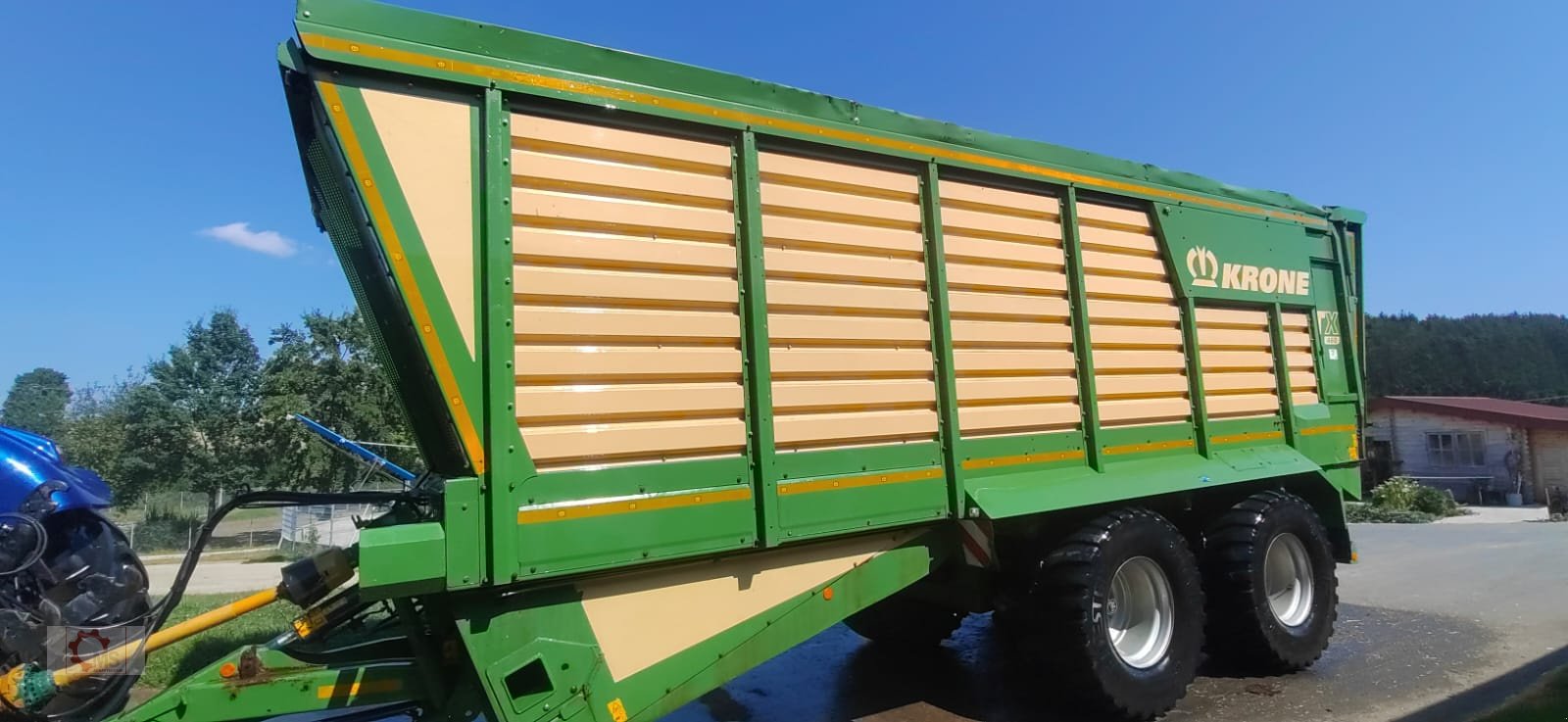Häcksel Transportwagen za tip Krone TX 460 Häcksel Transportwagen Zwangslenkung Kratzboden, Gebrauchtmaschine u Tiefenbach (Slika 22)