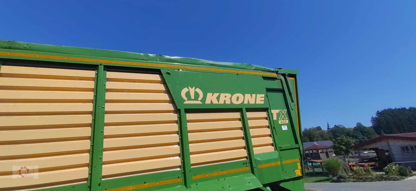 Häcksel Transportwagen za tip Krone TX 460 Häcksel Transportwagen Zwangslenkung Kratzboden, Gebrauchtmaschine u Tiefenbach (Slika 24)