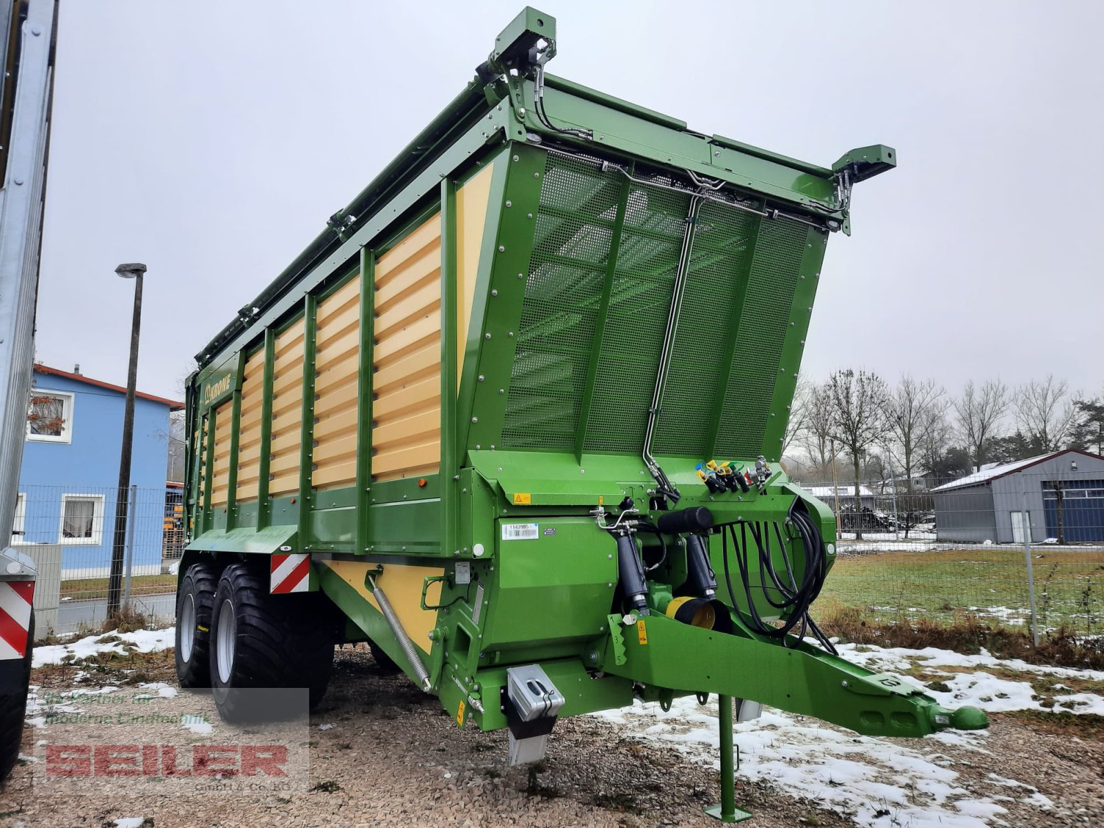 Häcksel Transportwagen typu Krone TX 460 Tandem 46m³ ZWL + Klappdach, Gebrauchtmaschine v Ansbach (Obrázek 1)