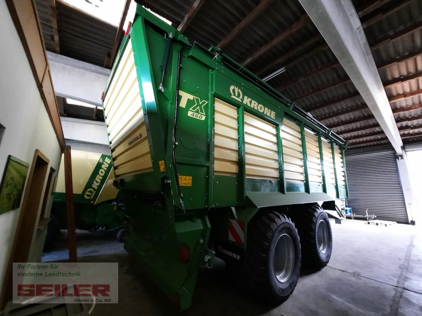 Häcksel Transportwagen typu Krone TX 460 Tandem 46m³ ZWL + Klappdach, Gebrauchtmaschine v Ansbach (Obrázek 4)