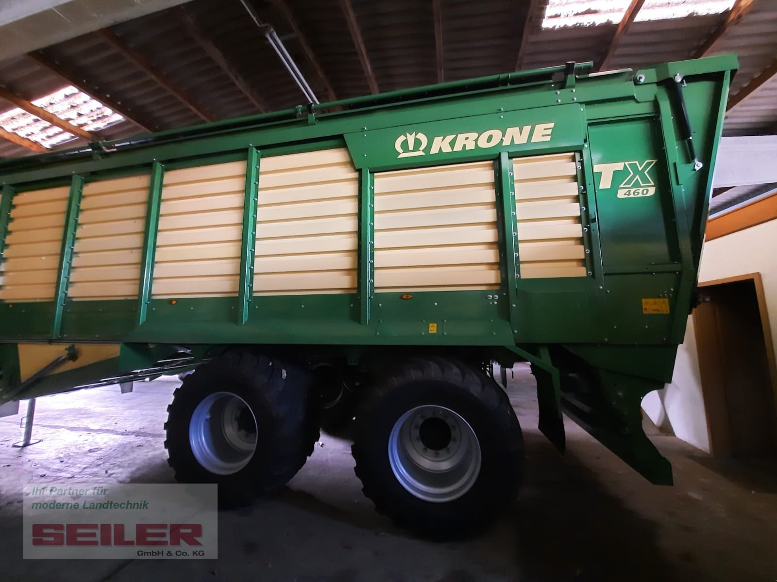 Häcksel Transportwagen typu Krone TX 460 Tandem 46m³ ZWL + Klappdach, Gebrauchtmaschine v Ansbach (Obrázek 5)