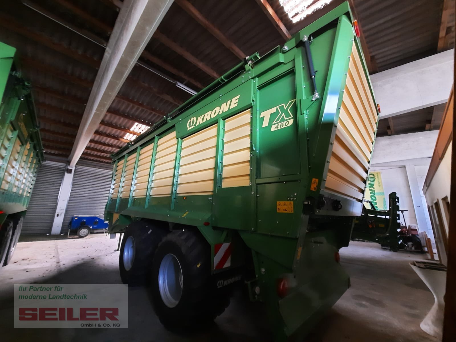 Häcksel Transportwagen typu Krone TX 460 Tandem 46m³ ZWL + Klappdach, Gebrauchtmaschine v Ansbach (Obrázek 7)