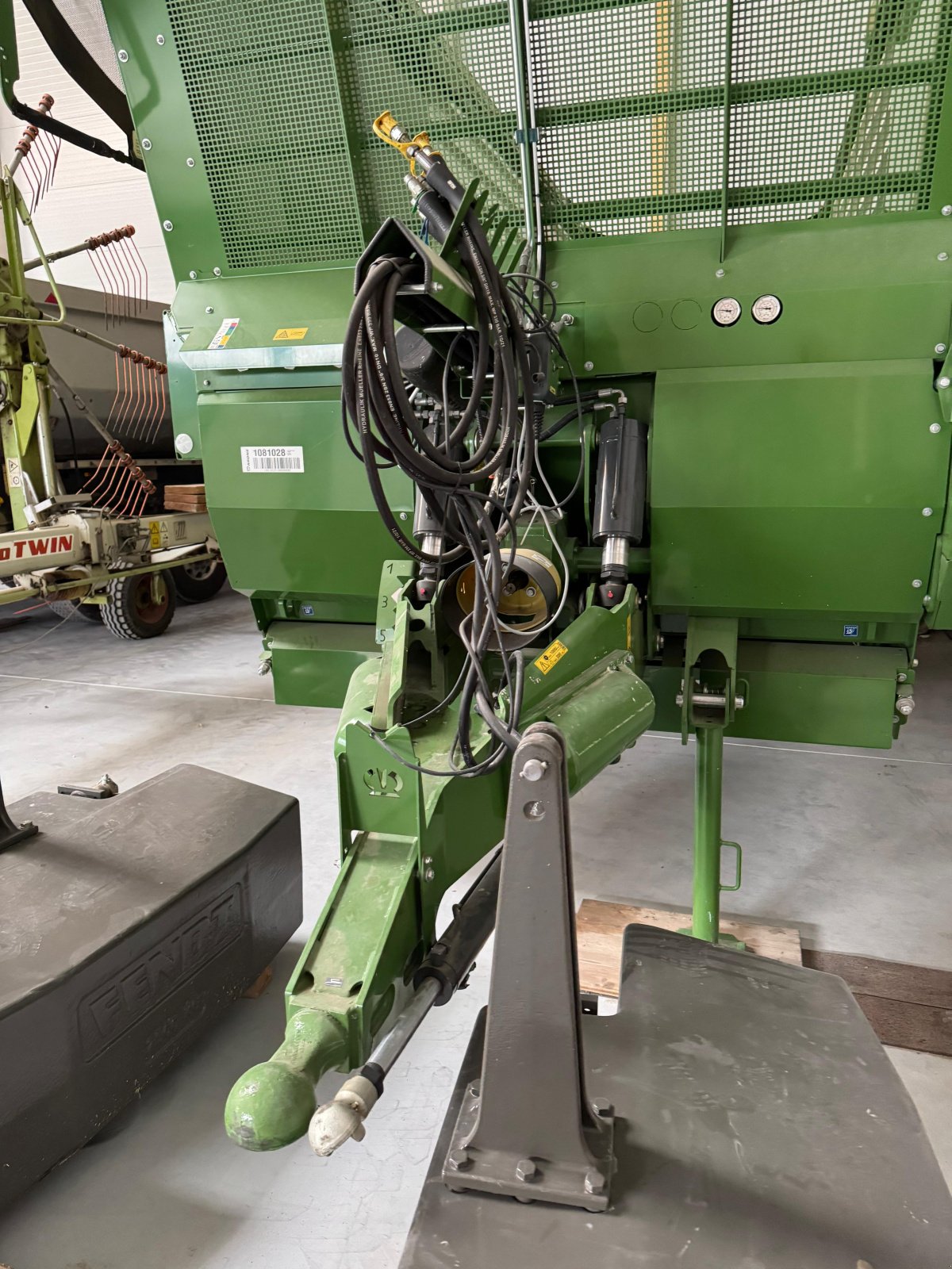 Häcksel Transportwagen του τύπου Krone TX 460, Gebrauchtmaschine σε Möttingen (Φωτογραφία 3)