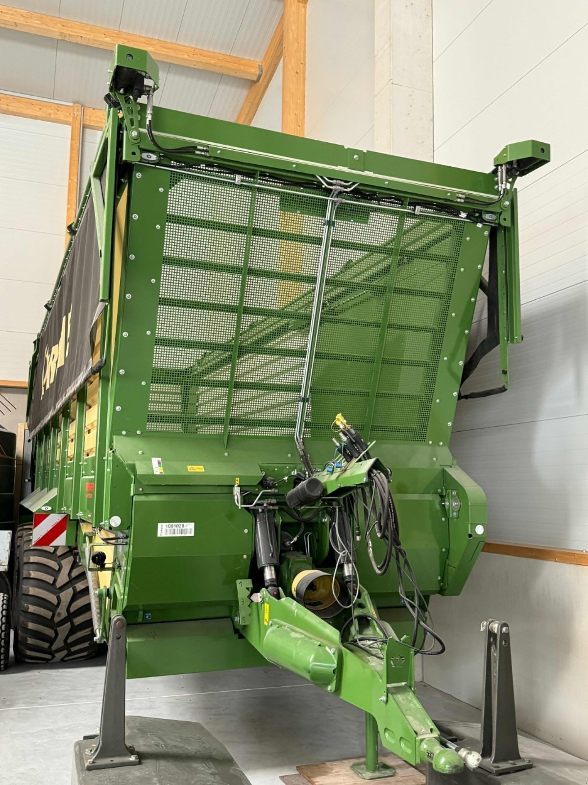 Häcksel Transportwagen del tipo Krone TX 460, Gebrauchtmaschine en Möttingen (Imagen 2)