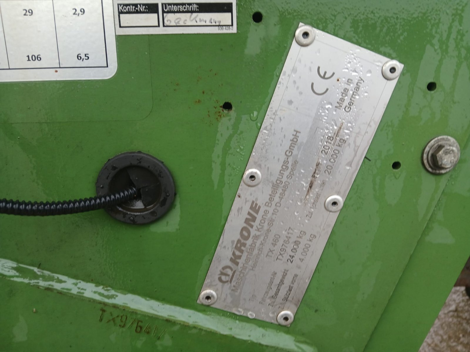 Häcksel Transportwagen of the type Krone TX 460, Gebrauchtmaschine in Tannhausen (Picture 5)