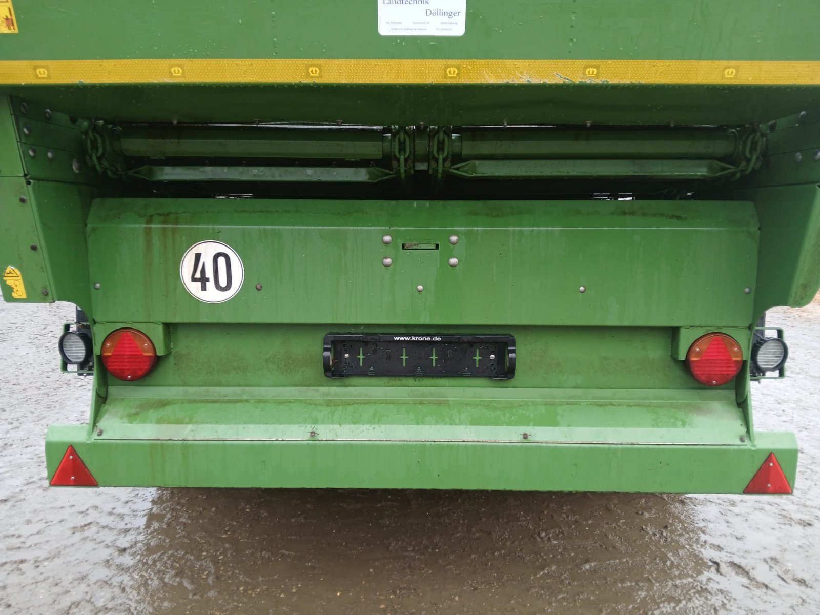 Häcksel Transportwagen of the type Krone TX 460, Gebrauchtmaschine in Tannhausen (Picture 8)