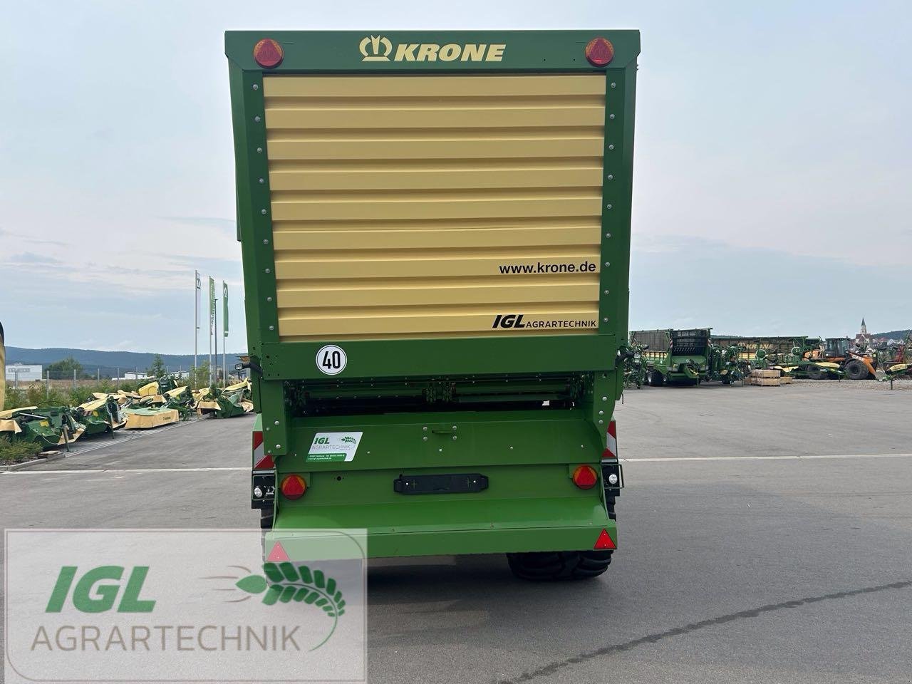 Häcksel Transportwagen a típus Krone TX 460, Gebrauchtmaschine ekkor: Nabburg (Kép 4)