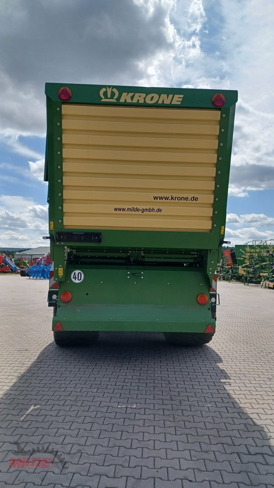 Häcksel Transportwagen του τύπου Krone TX 460, Neumaschine σε Creußen (Φωτογραφία 8)