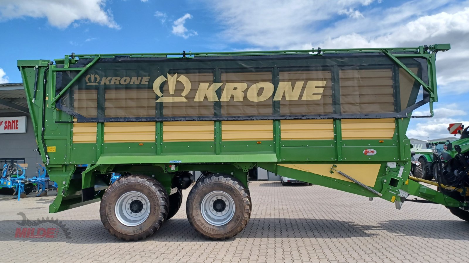 Häcksel Transportwagen του τύπου Krone TX 460, Neumaschine σε Creußen (Φωτογραφία 10)