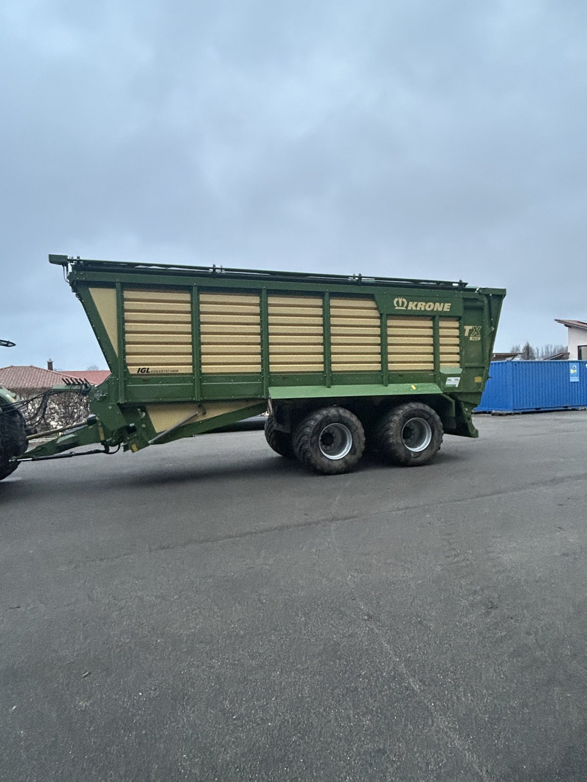 Häcksel Transportwagen Türe ait Krone TX 460, Gebrauchtmaschine içinde Rötz (resim 1)