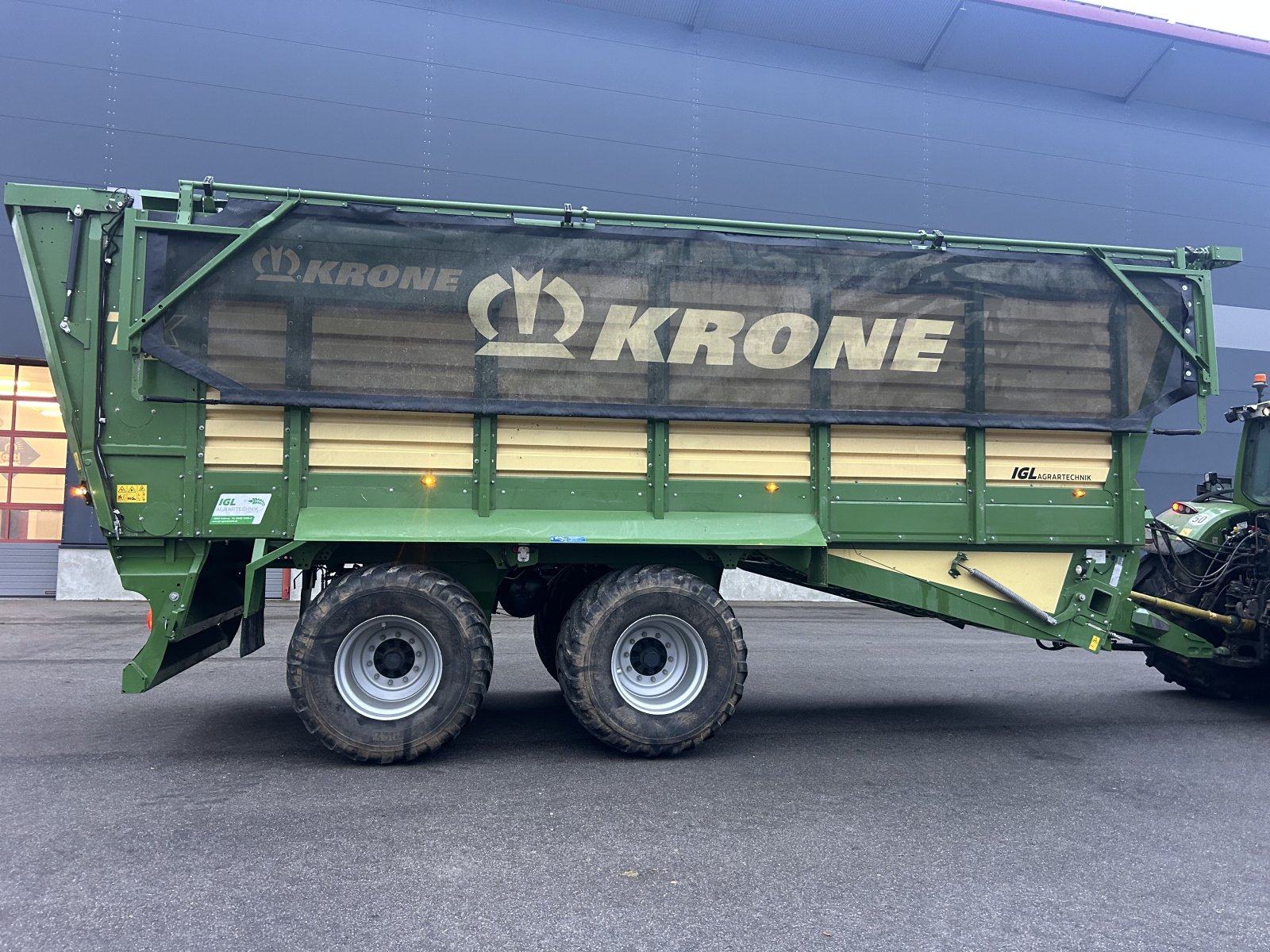 Häcksel Transportwagen Türe ait Krone TX 460, Gebrauchtmaschine içinde Rötz (resim 2)