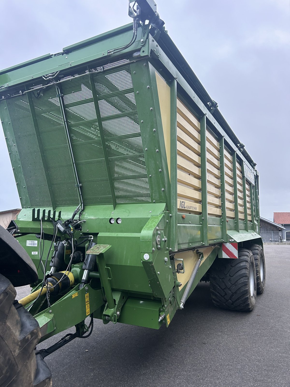 Häcksel Transportwagen Türe ait Krone TX 460, Gebrauchtmaschine içinde Rötz (resim 3)