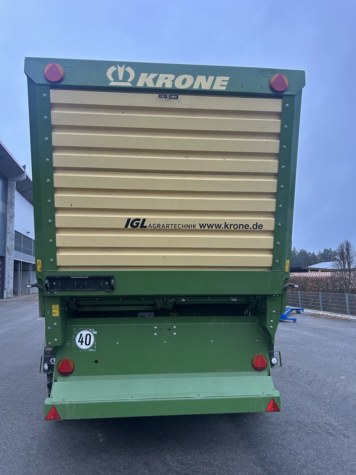 Häcksel Transportwagen типа Krone TX 460, Gebrauchtmaschine в Rötz (Фотография 3)