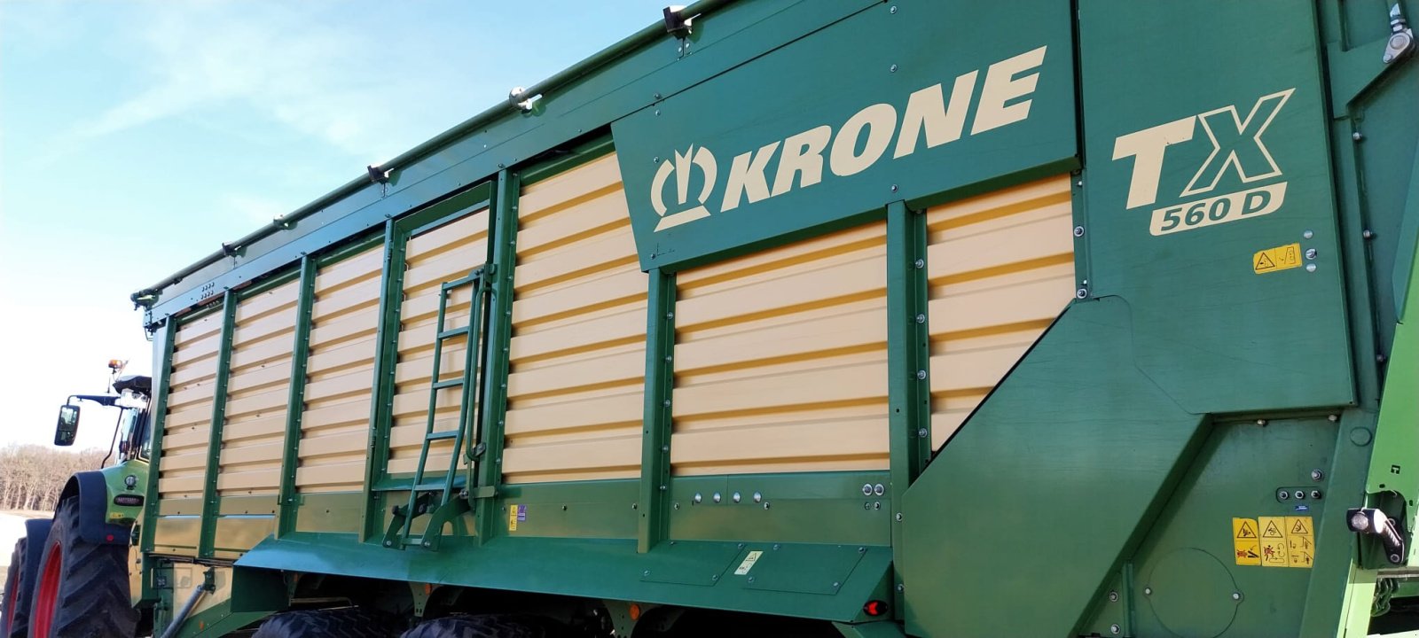 Häcksel Transportwagen typu Krone TX 560 D, Gebrauchtmaschine v Dasing (Obrázok 2)