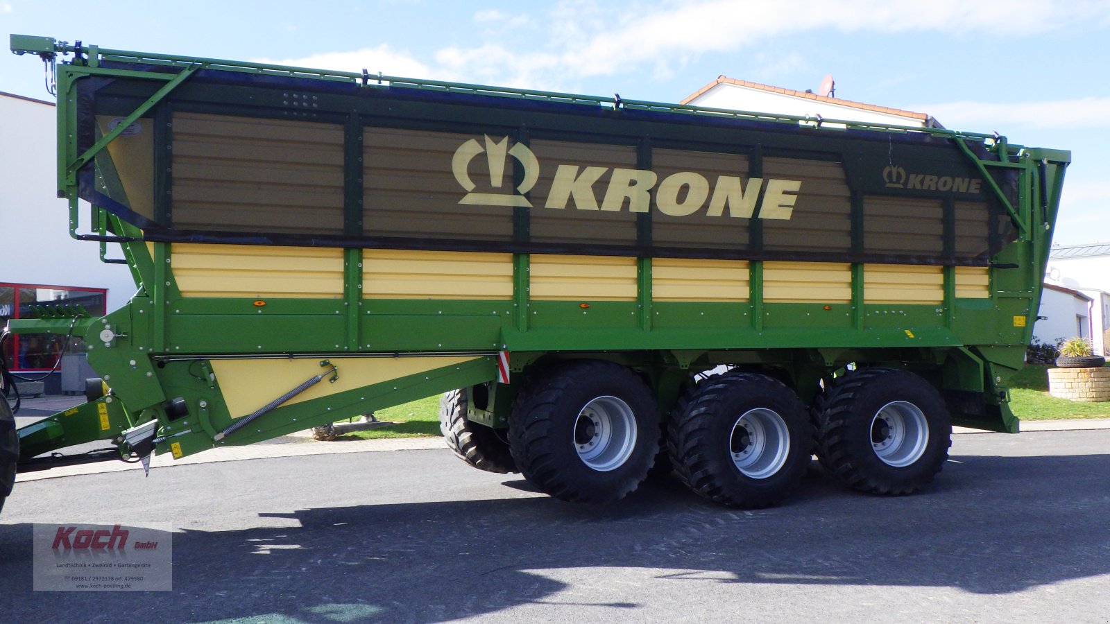 Häcksel Transportwagen des Typs Krone TX 560, Neumaschine in Neumarkt / Pölling (Bild 7)