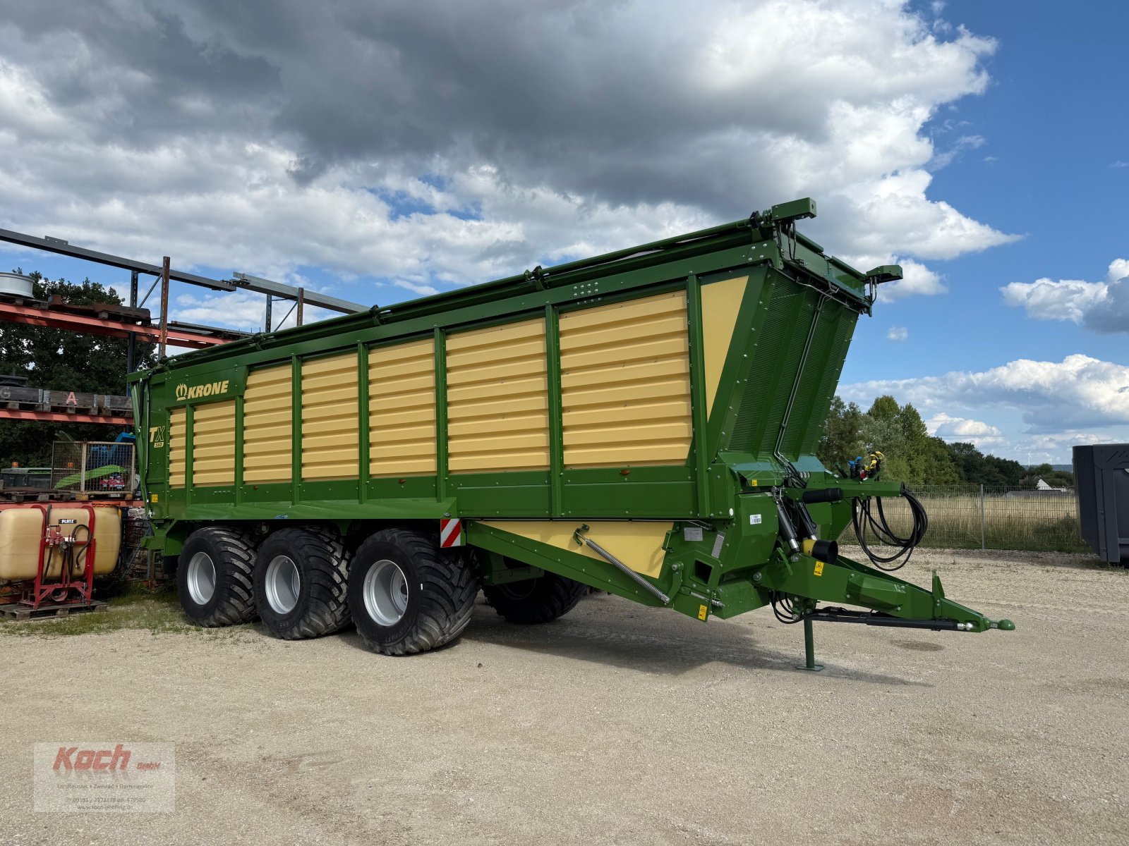 Häcksel Transportwagen του τύπου Krone TX 560, Neumaschine σε Neumarkt / Pölling (Φωτογραφία 1)