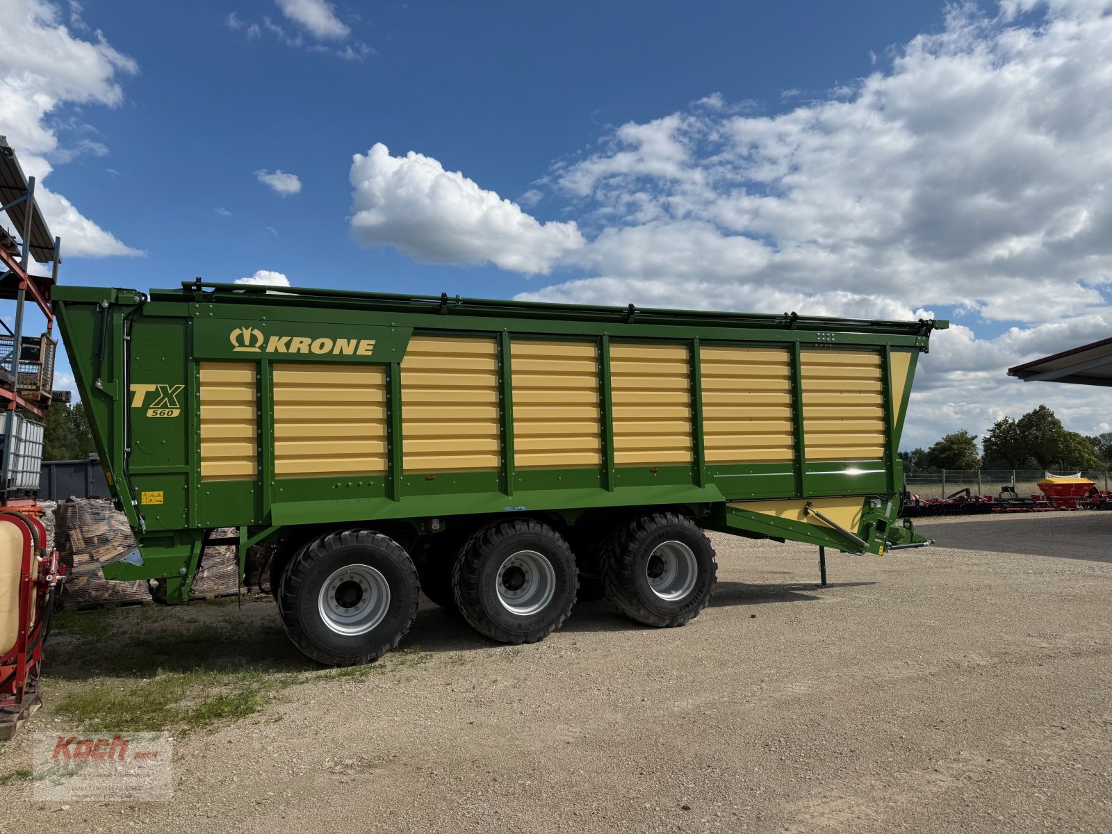 Häcksel Transportwagen του τύπου Krone TX 560, Neumaschine σε Neumarkt / Pölling (Φωτογραφία 2)