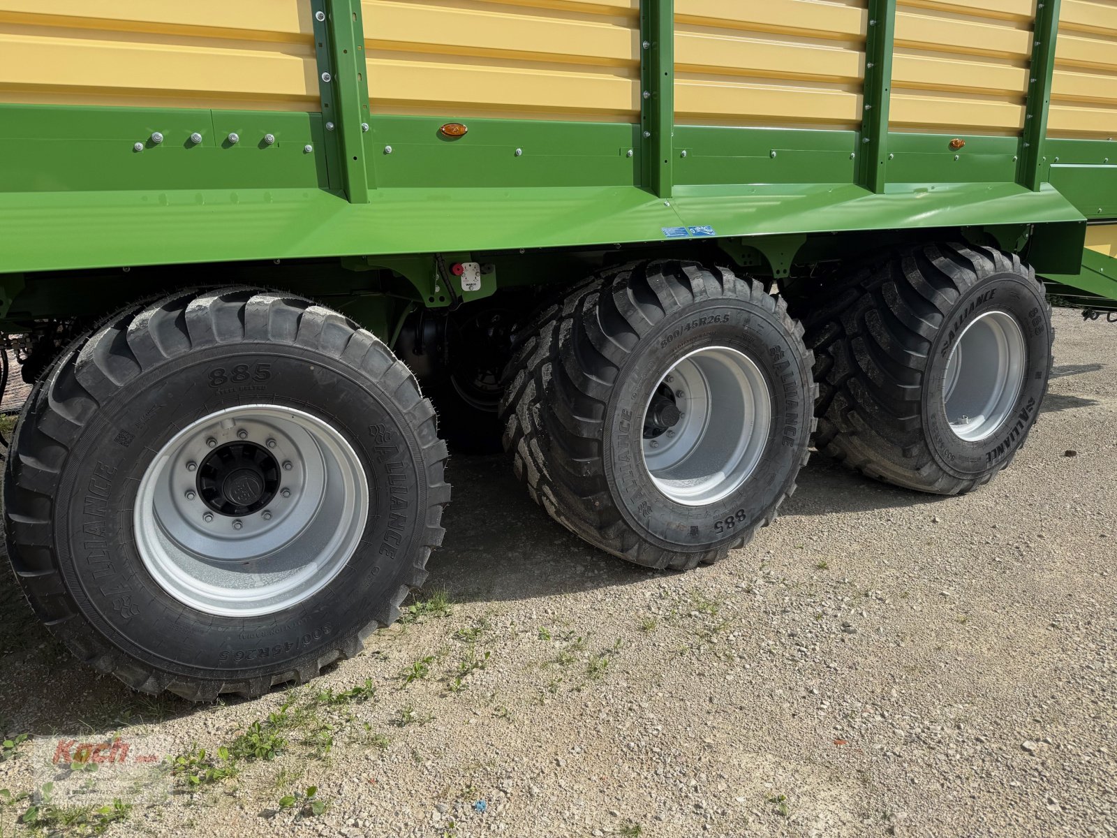 Häcksel Transportwagen του τύπου Krone TX 560, Neumaschine σε Neumarkt / Pölling (Φωτογραφία 3)