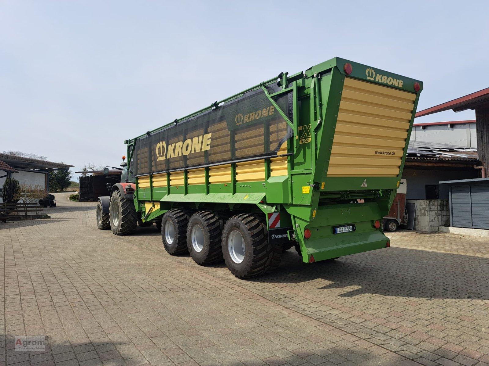 Häcksel Transportwagen typu Krone TX560, Neumaschine w Riedhausen (Zdjęcie 1)