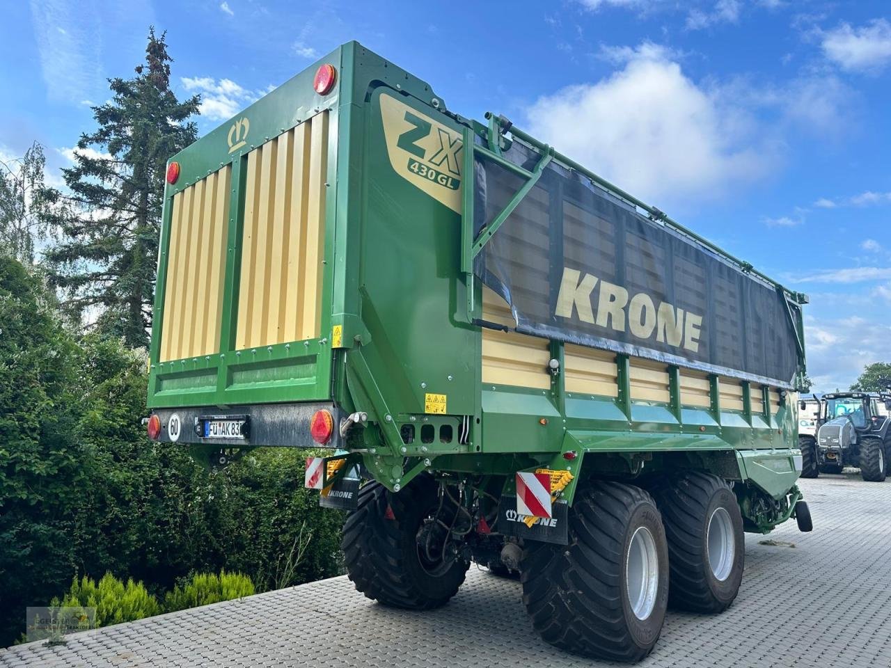 Häcksel Transportwagen del tipo Krone ZX 430-GL, Vorführmaschine In Fürth / Burgfarrnbach (Immagine 2)