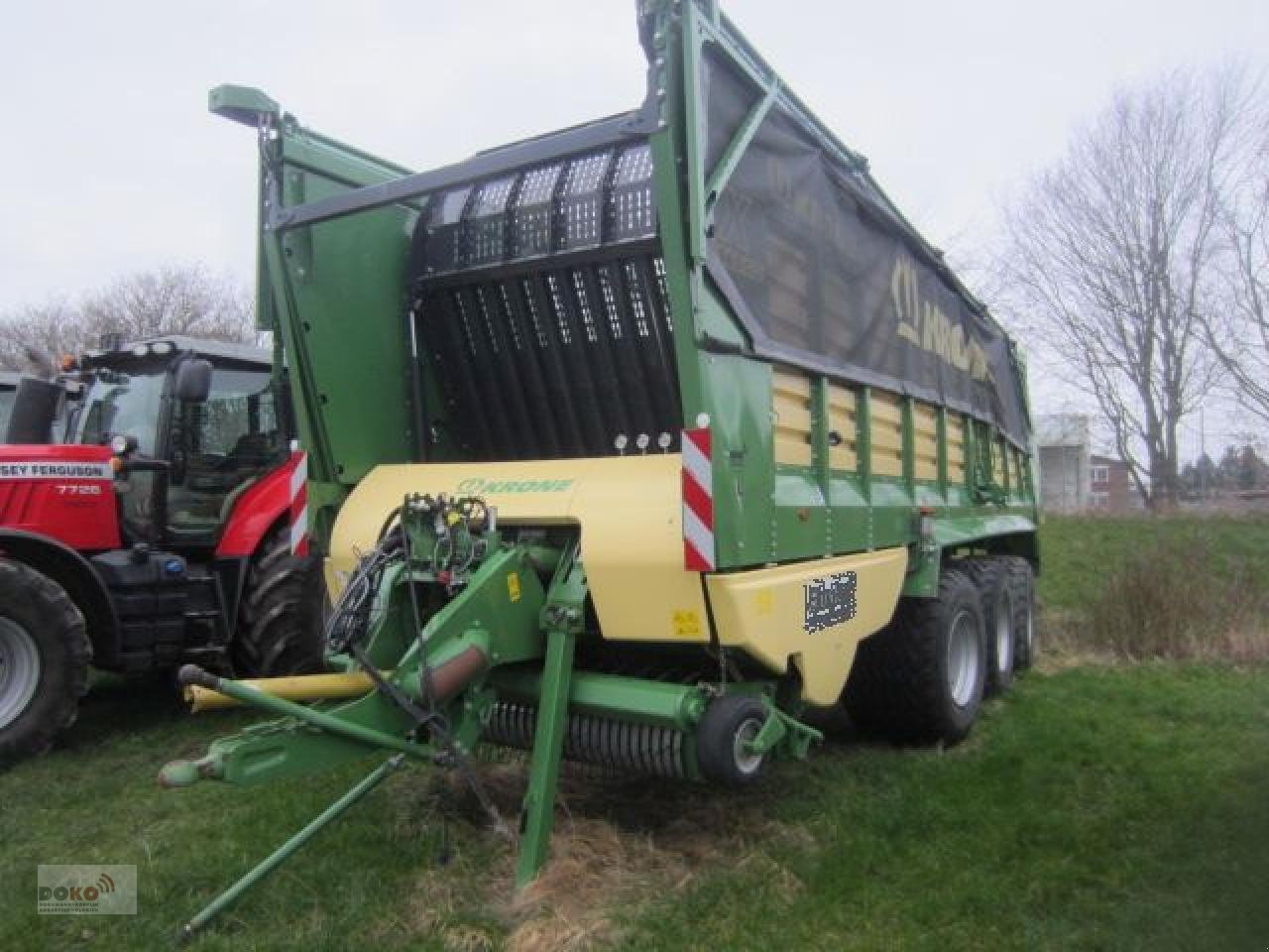 Häcksel Transportwagen des Typs Krone ZX560GD, Gebrauchtmaschine in Schoenberg (Bild 1)