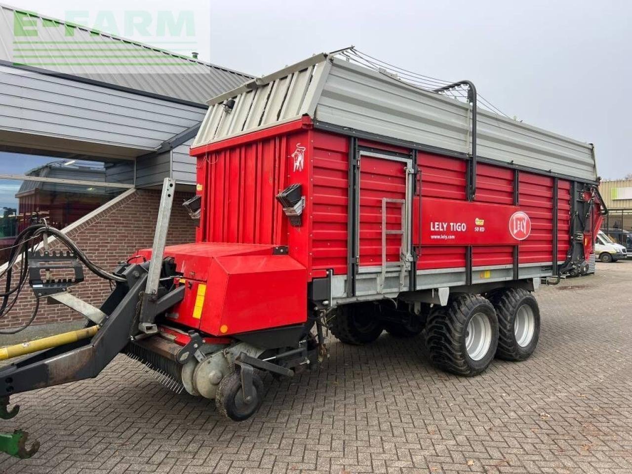 Häcksel Transportwagen van het type Lely tigo 50 r d, Gebrauchtmaschine in ag BROEKLAND (Foto 1)