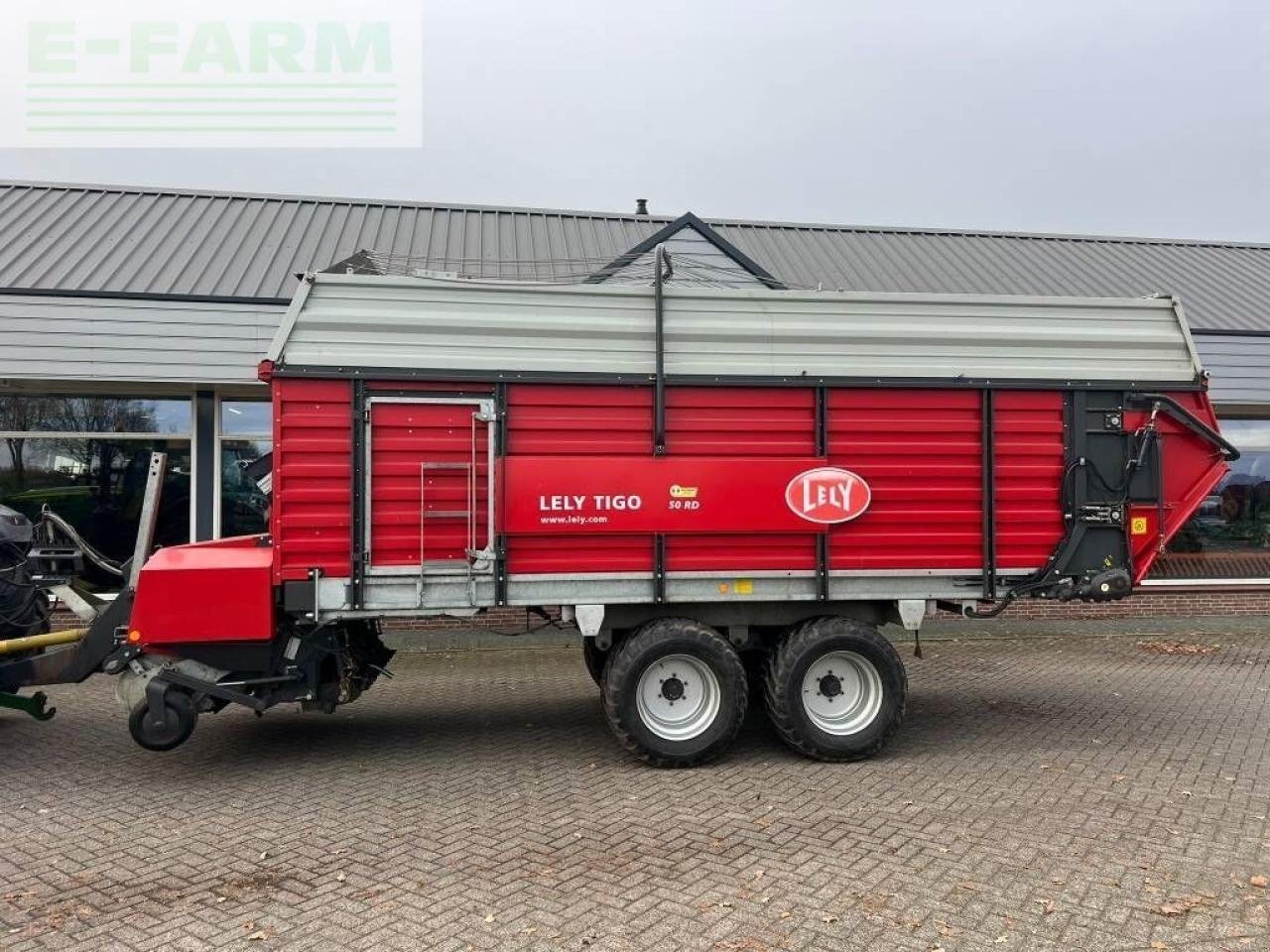 Häcksel Transportwagen van het type Lely tigo 50 r d, Gebrauchtmaschine in ag BROEKLAND (Foto 2)