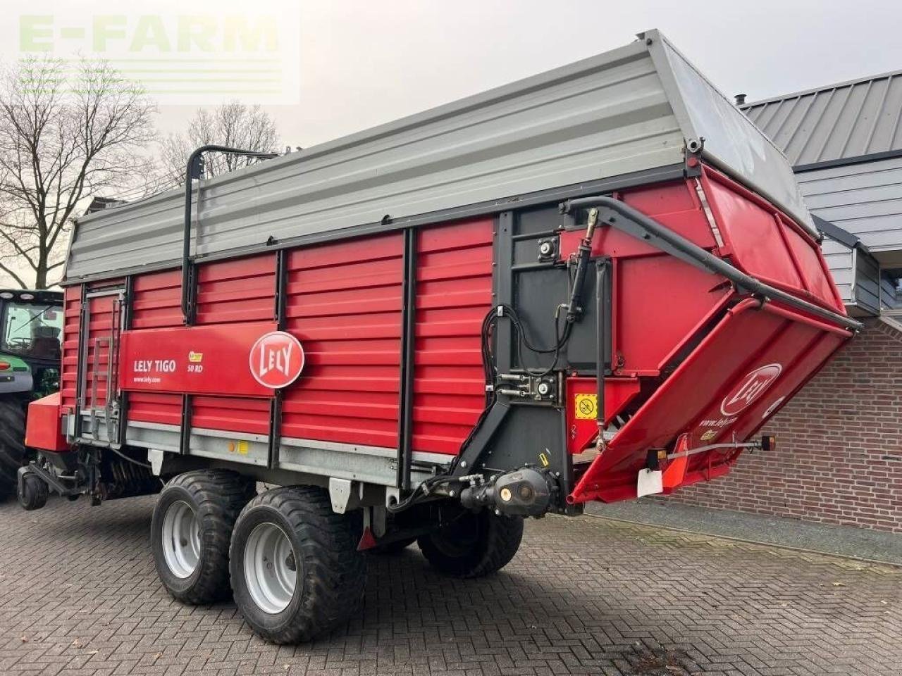 Häcksel Transportwagen van het type Lely tigo 50 r d, Gebrauchtmaschine in ag BROEKLAND (Foto 3)